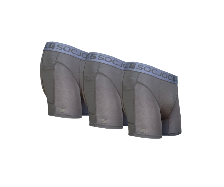 SOCJOC Men's Boxer Briefs - 3 Pack